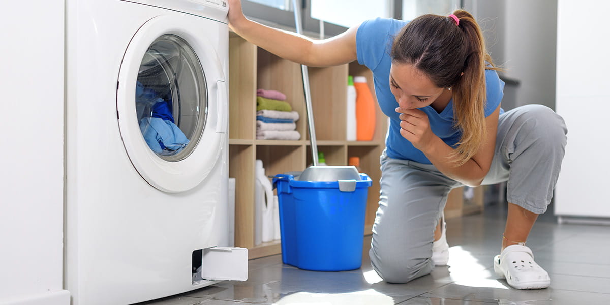چرا لباسشویی آبگیری نمی‌ کند؟